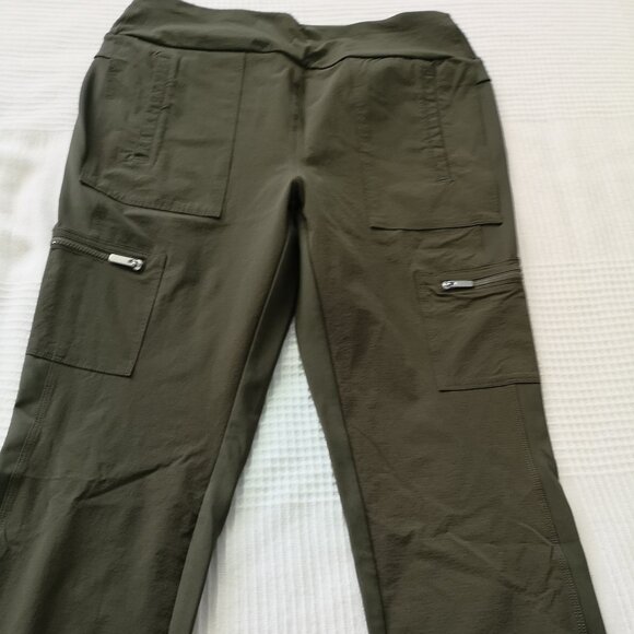 Athletic Works Olive Hybrid Pants Joggers Track Pants - Picture 2 of 8
